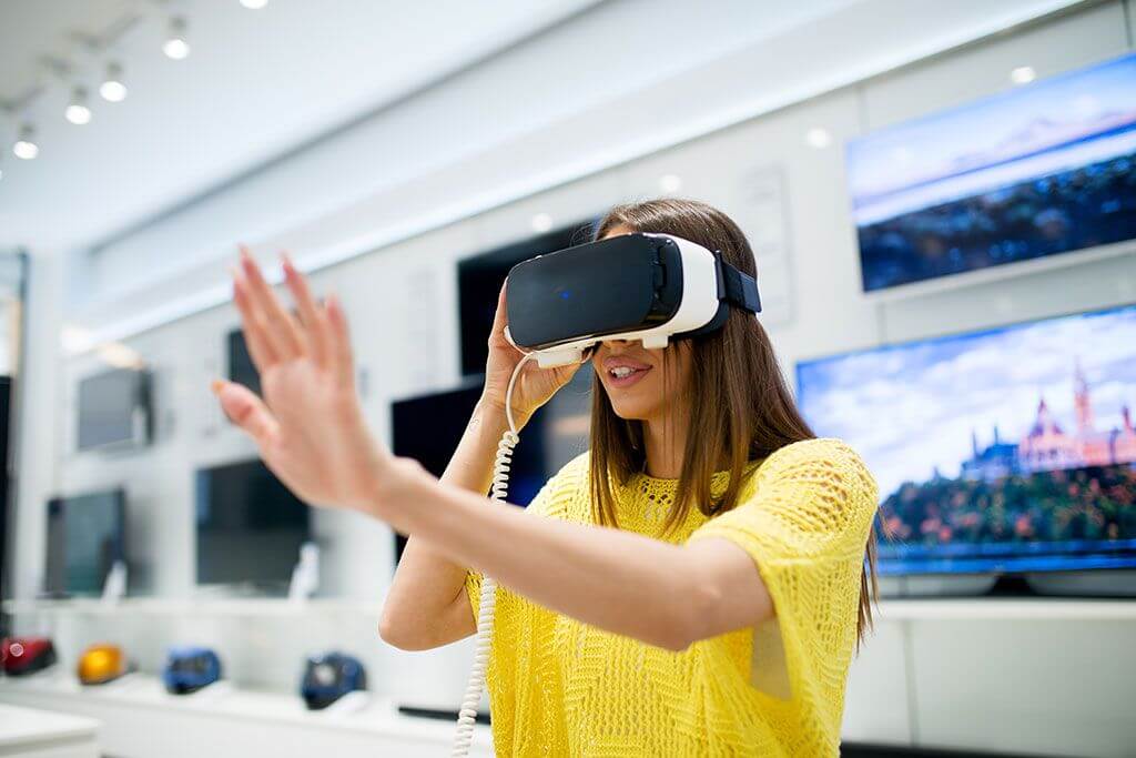 shopping experience futurista