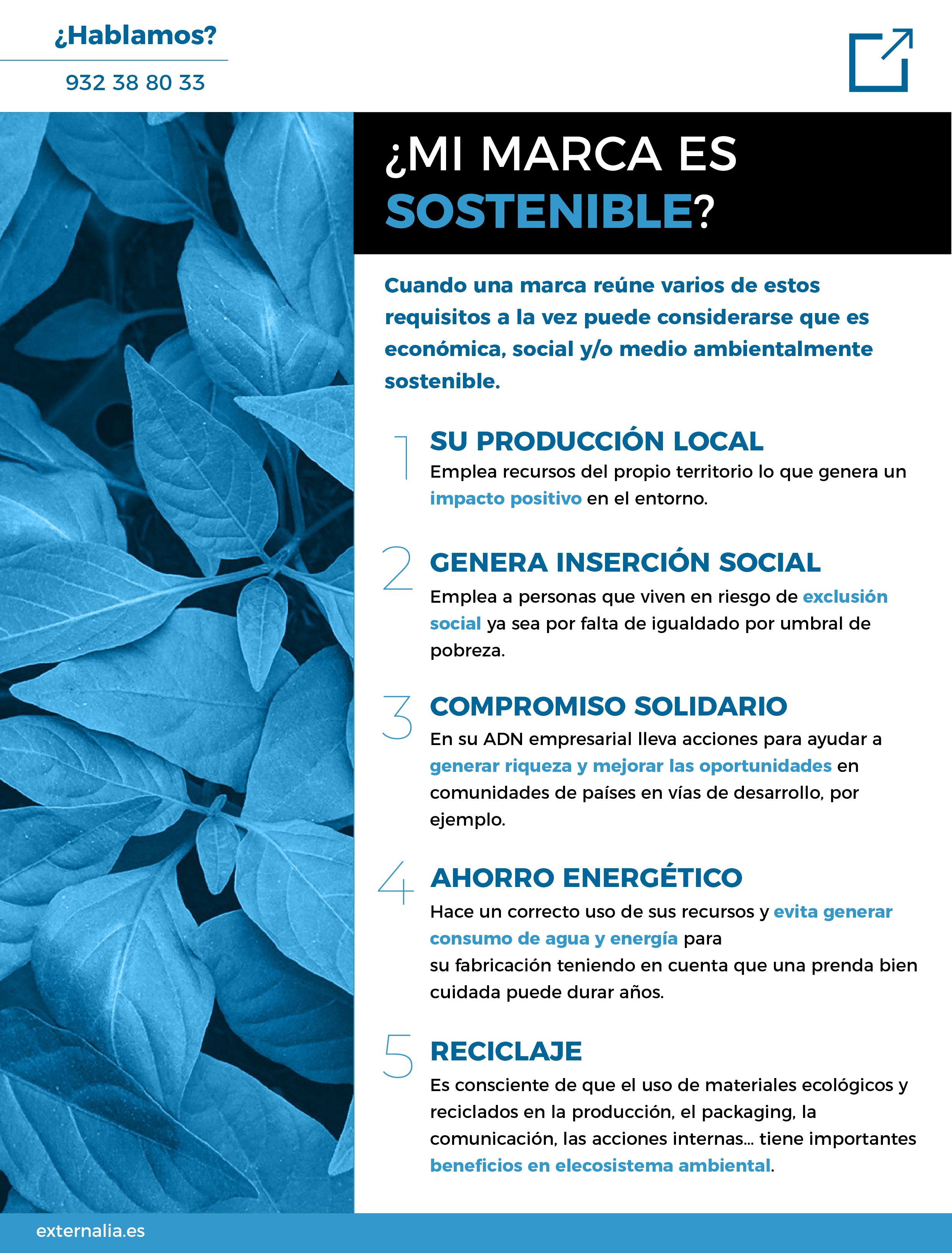 mi marca es sostenible
